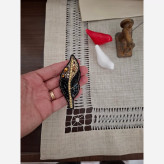 گلسینه دستساز جواهردوزی شده