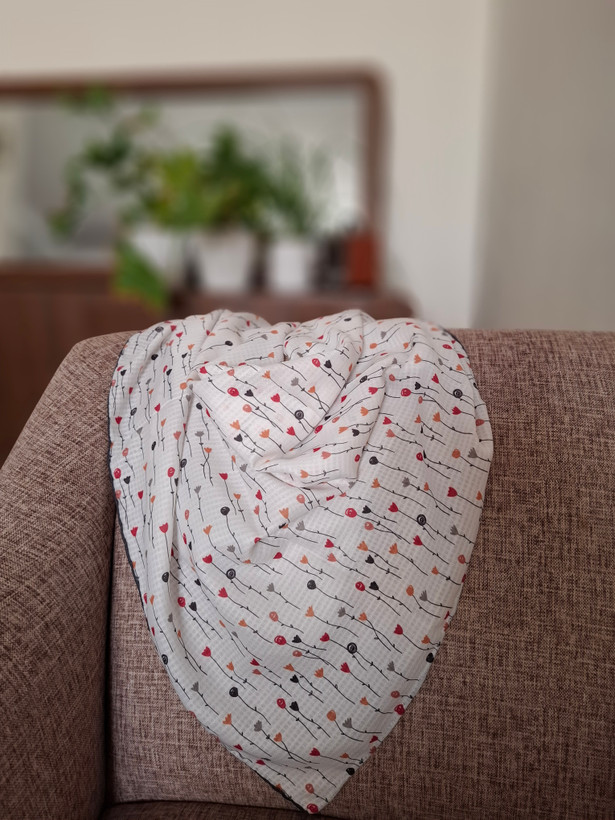 روسری بچگانه ،نخی ،بسیار نرموبدون حساسیت،قواره ۹۰
