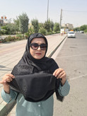 روسری ژاکارد ابریشم پلنگی با کیفیت بالا قواره ۱۴۰